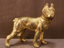 Antica statua cane cucciolo