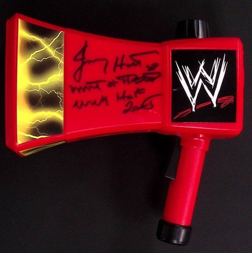 Jimmy hart firmato - firmato, ufficiale