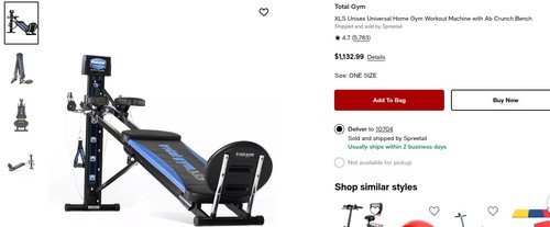 Total gym xls - xls,