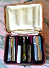 SET DA BARBA DA VIAGGIO VINTAGE IRIS-KONVEX ANNI '50 COMPLETO CUSTODIA ORIGINALE