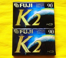 2 nastri cassetta Fuji K2 90