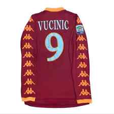 Maglia Roma Preparata Indossata serie a match worn Vucinic stock pro vintage
