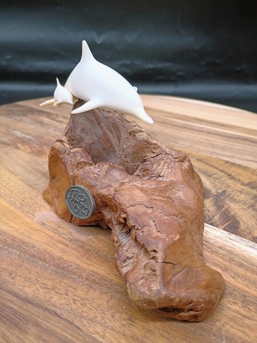 Statuina delfino madre - , e