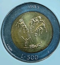 500 Lire 1983 Minaccia di