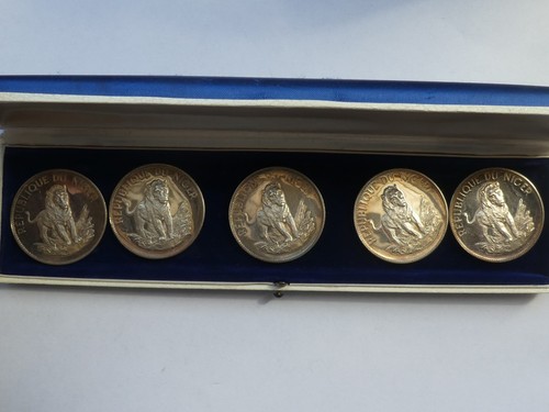 Niger 10 franchi 1968 - 5,