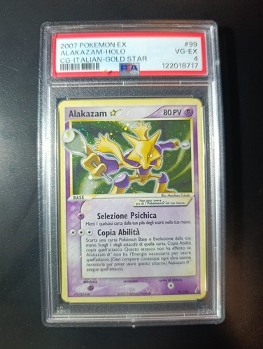 Pokemon alakazam gold star - alakazam,