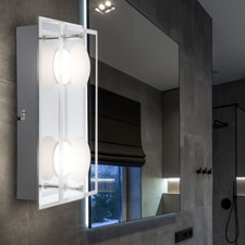 Lampada Da Parete LED Vetro