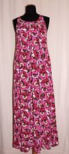 MARYAN MEHLHORN abito lungo da spiaggia dress M3014 REVELATION pansy pink NUOVO