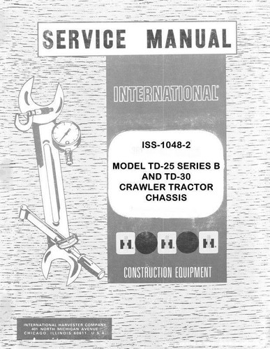 Manuale servizio trattore - manuale, di