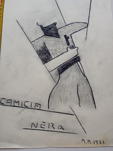 Fascismo camice nere disegno - nere,