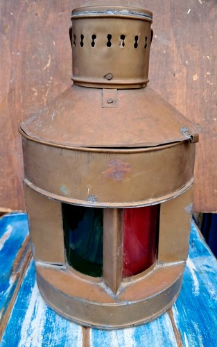 Lanterna ottone fanale di - in,