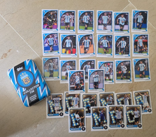 Topps argentina collector - topps,