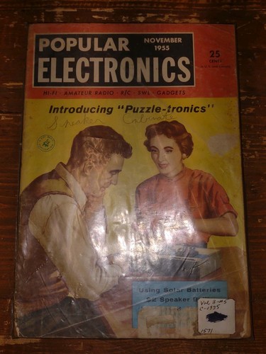 Popular electronics magazine - electronics,