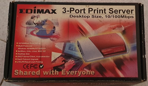 Edimax port print server - print,