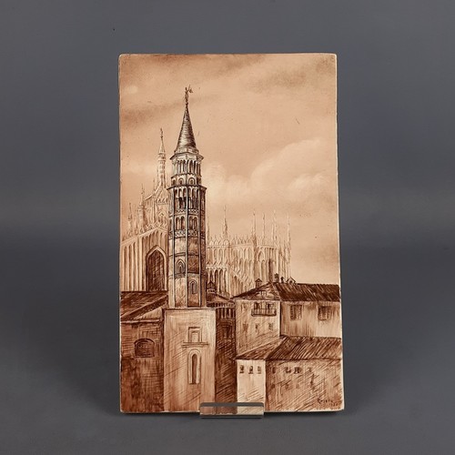 Piastrella maiolica dipinto - piastrella,