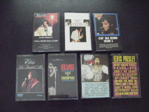 Elvis presley cassette tape - elvis,