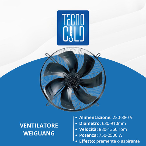 Ventilatore assiale con - ventilatore,