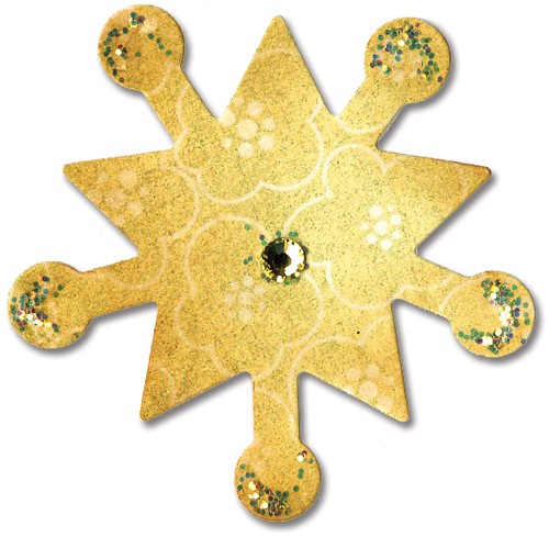 Sizzix sizzlit fiocco neve - sizzlit,