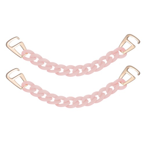 2pz catena charm per scarpe - catena,