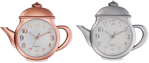 Orologio parete teiera - parete, "teiera"