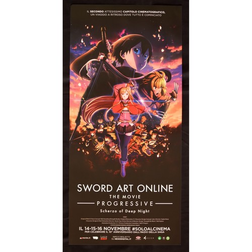 Locandina sword art - sword, online