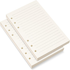 Carta Di Ricarica A6, 6 Fori a