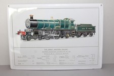 Targa In Metallo Motiv Dampf