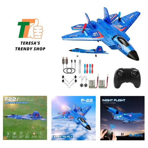 Aereo blu per bambini - aereo, rc