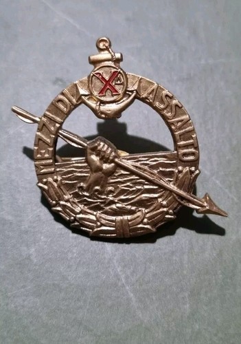 Ww2 distintivo spilla decima - spilla,