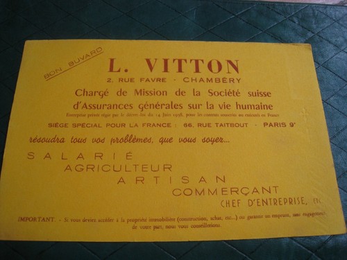 Buvard vintage collection