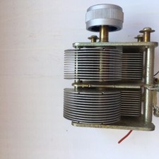 (1pz) Condensatore Variabile a 2 sezioni