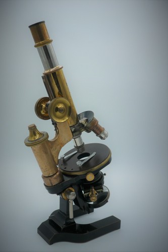 Antico microscopio leitz - microscopio,