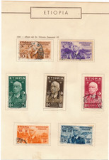 Etiopia 1936 Serie completa 7