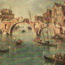 Vintage Postcard View On