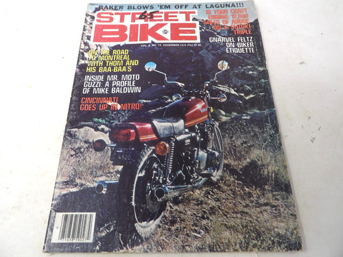 Street bike magazine december - street,