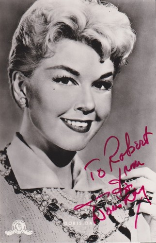Doris day autografo originale - autografo,