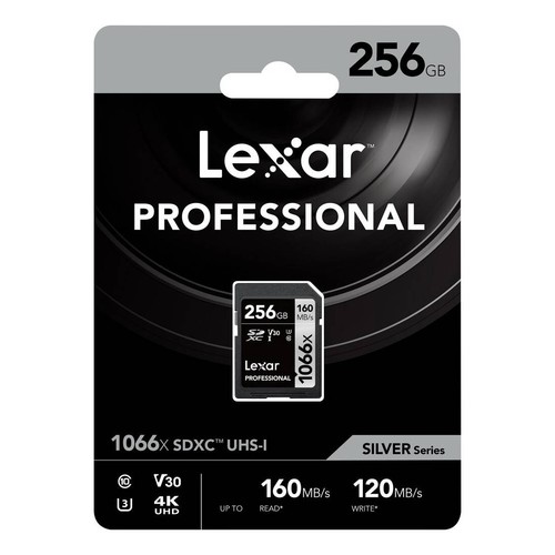 Lexar 256gb professional 1066x - lexar,