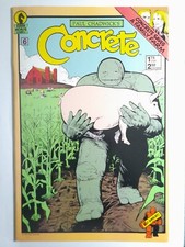 Concrete 6 NM 1988.Paul Chadwick.First Printing.Dark Horse