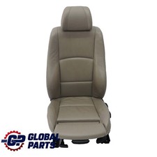 BMW E87 Sedile Anteriore Sinistro Sport In Pelle Boston Interno Beige