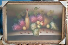 QUADRO frutta - fiori -
