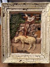 Coniglietto vintage quadro 3D