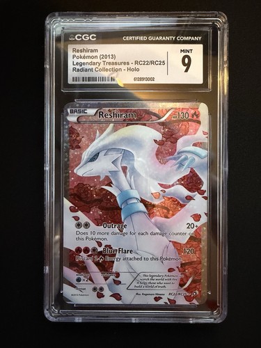 Cgc reshiram rc22 rc25 - cgc, rc22/rc25