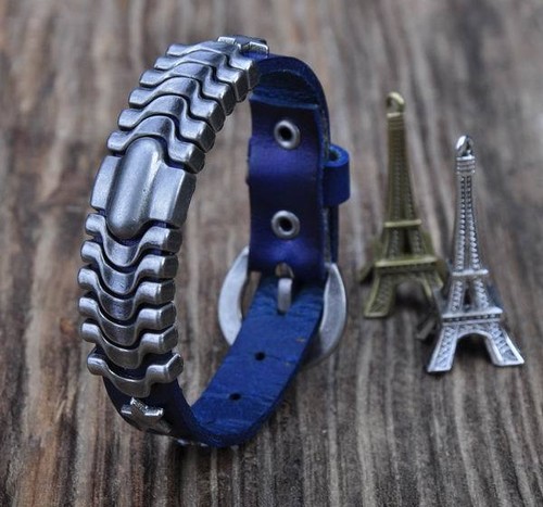 D05 bracciale pelle qualità - pelle,