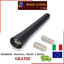 5,8cm antenna autoradio corta universale nera auto radio mini antennino