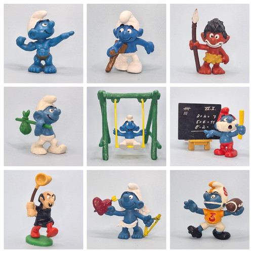 Figurine puffo vintage - vintage,