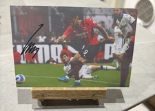 Cartolina autografata Theo Hernandez . Ac Milan 