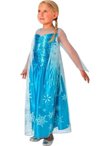 Costume vestito elsa frozen - vestito,