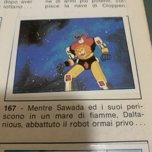 Figurina 167 daltanious - n.167,