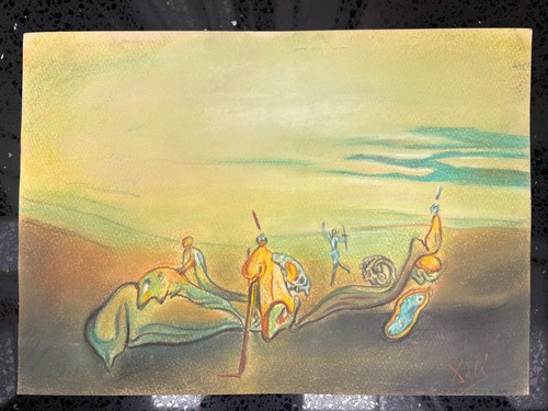 Salvador dali drawing paper - salvador,