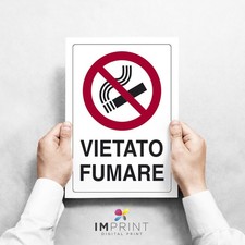 CARTELLO SEGNALETICO - VIETATO